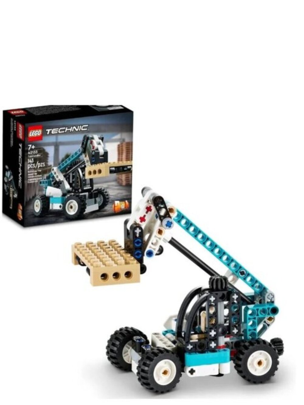 Lego Technic 2 in 1 Telehandler 42133 Forklift to Tow   New In Box